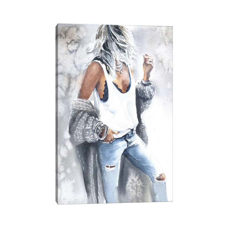 «Woman IV» par Marina Ignatova, impression sur toile tendue, null