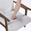 Charmant fauteuil d'appoint rembourré en tissu pour des espaces de vie élégants-54544408-54544411