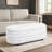 Burbach Storage Ottoman Large White
