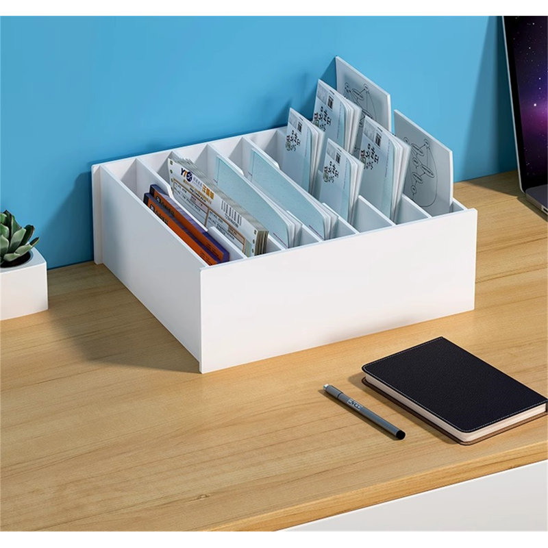 Organisateur de bureau en plastique Llaneli