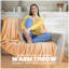Teddy Popcorn Waffle Throw Blanket Soft Warm Cosy Lightweight Waffle Decorative Blanket for Sofa Couch Bed Bedroom Living Room-30331602-124773550
