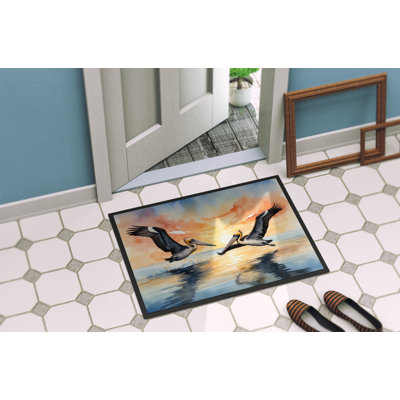 Pelicans Flying Doormat