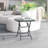 Table d'appoint en acier Asala