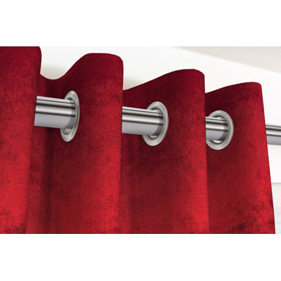 Velvet Blackout Curtain Pair