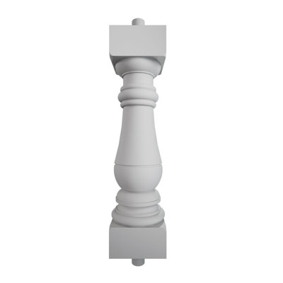 Fiberthane 700 Series Bradford Baluster, Factory Primed