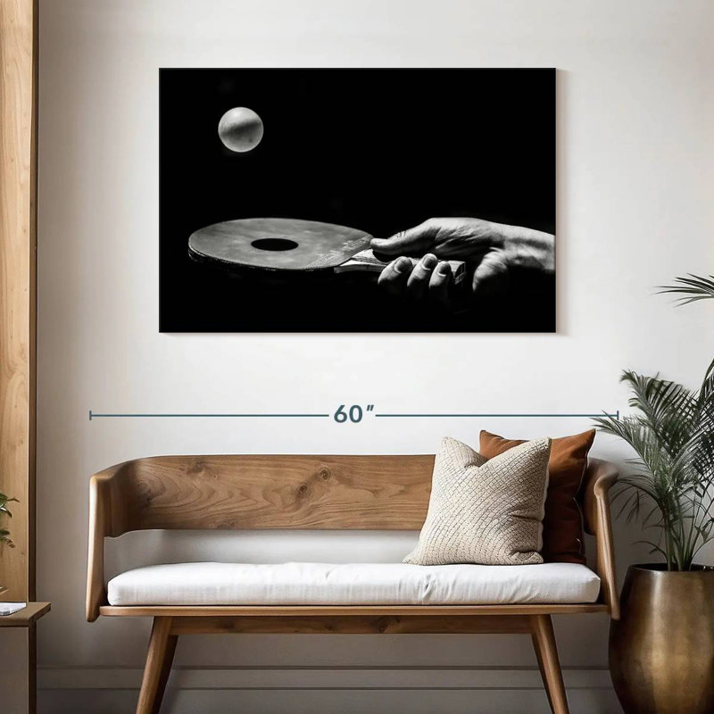 Sireci Ping Pong Practice, 30" H x 45" W