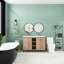 Ensemble de meuble-lavabo double 48 po Caridwen