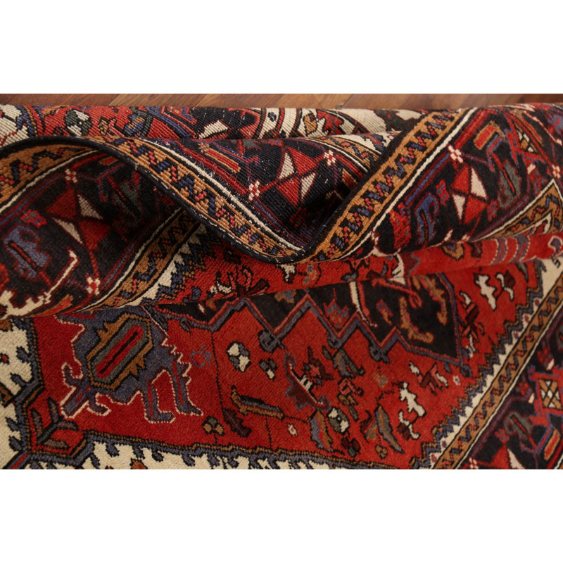 Tapis géométrique fait à la main 5 x 6