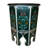 Handmade Moroccan Wood Table Green