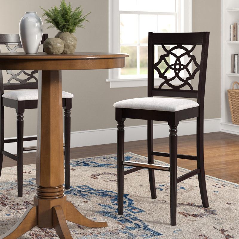 Tabouret Bryleigh, Sable, H 42,50 po, Espresso brun
