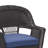Burrowes Patio Chair with Cushions SET-21220056