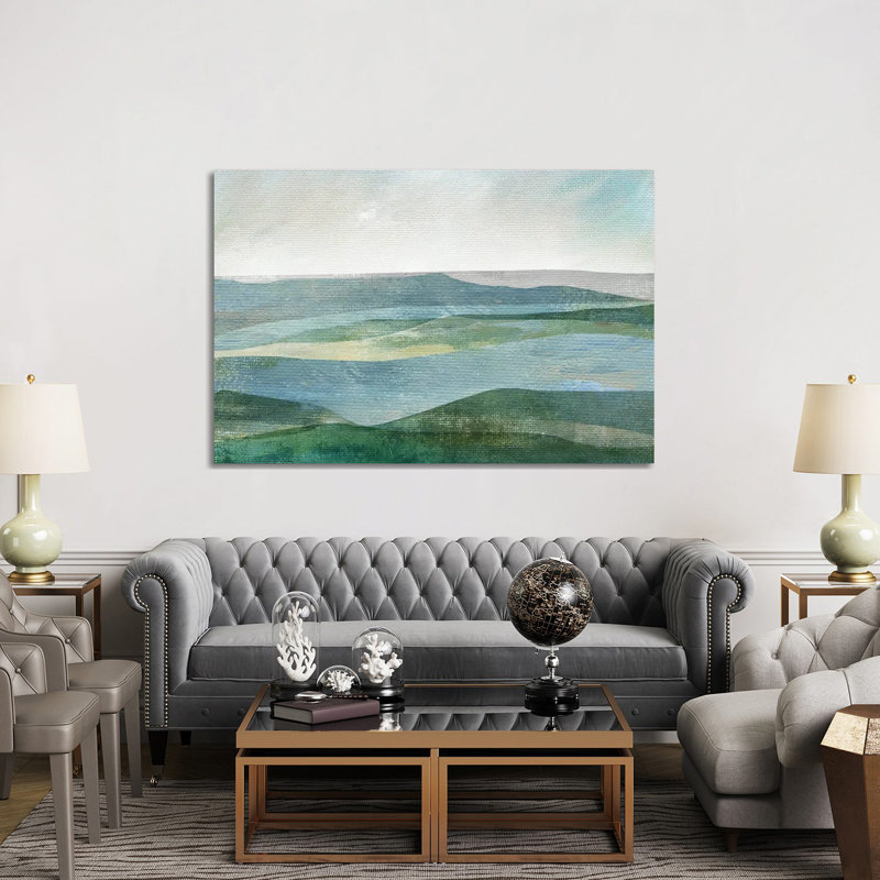 Grand Entrance Southwest Boho Blush by Albena Hristova - Print on Canvas, Wrapped Canvas, 101.6cm H x 152.4cm W x 3.81cm D