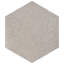 Palazzo Hex 14" x 16" Porcelain Stone Look Singular Floor and Wall Tile-71134745