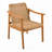 Outdoor Patio Acacia Wood Club Chair,Dining Chairs-1020585114