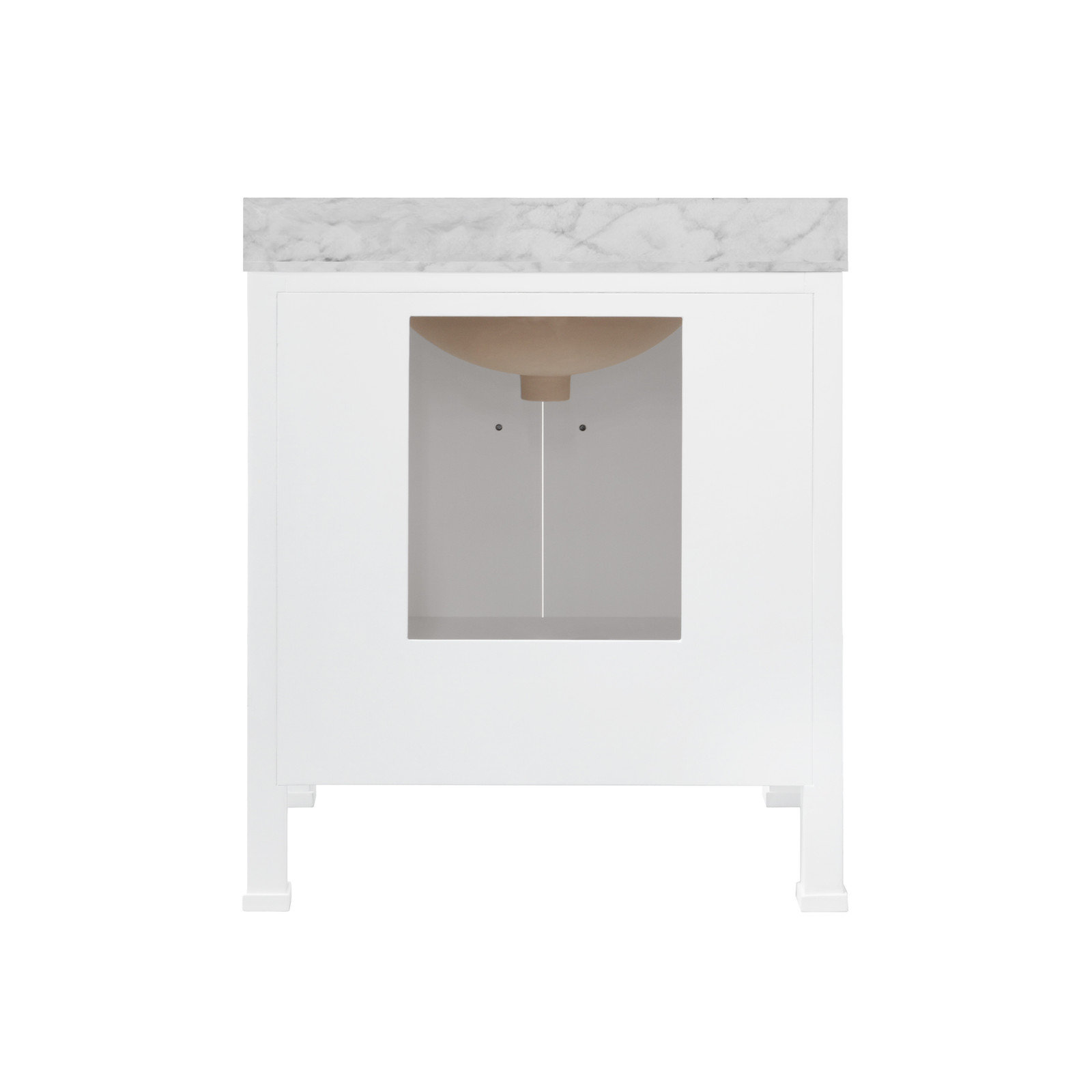 Kealey 30.5'' Single Bathroom Vanity, Matte White