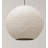 Paper Mache Off-White Pendant