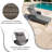 Dahlyla Outdoor Wicker All Weather Chaise Reclining Lounges with Cushions (Set of 4)-1357321946-1357321957