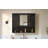 35 Inch 2-In-1 Wall Mount Bathroom Vanity Mirror Cabinet, Adjustable Shelves & Soft Close Door Storage Unit-353782213