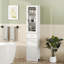 Mckenna Storage Cabinet Organizer Tower