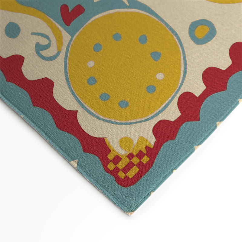 Spirited Spin Indoor And Outdoor Area Rug, Rectangle 1'6" x 2'6"