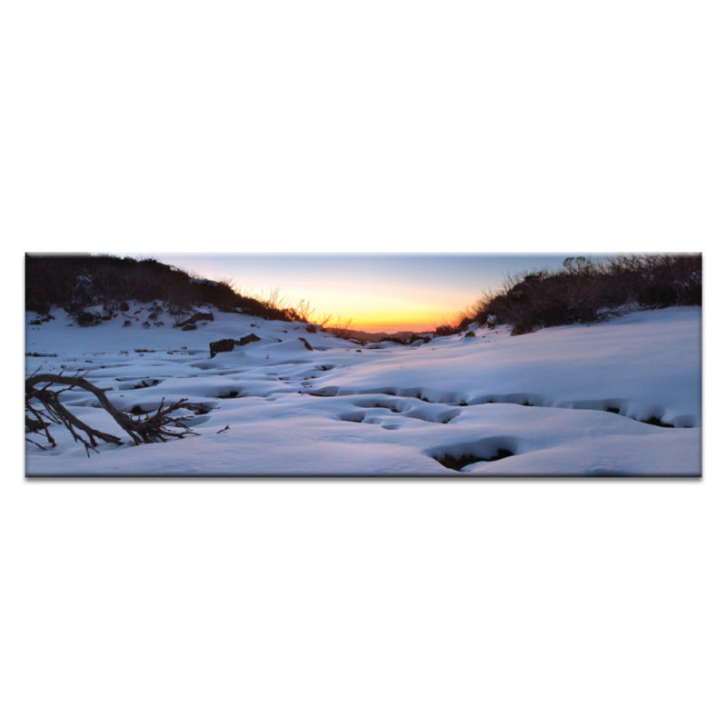 Snow Glow by Andrew Brown - Print on Canvas
