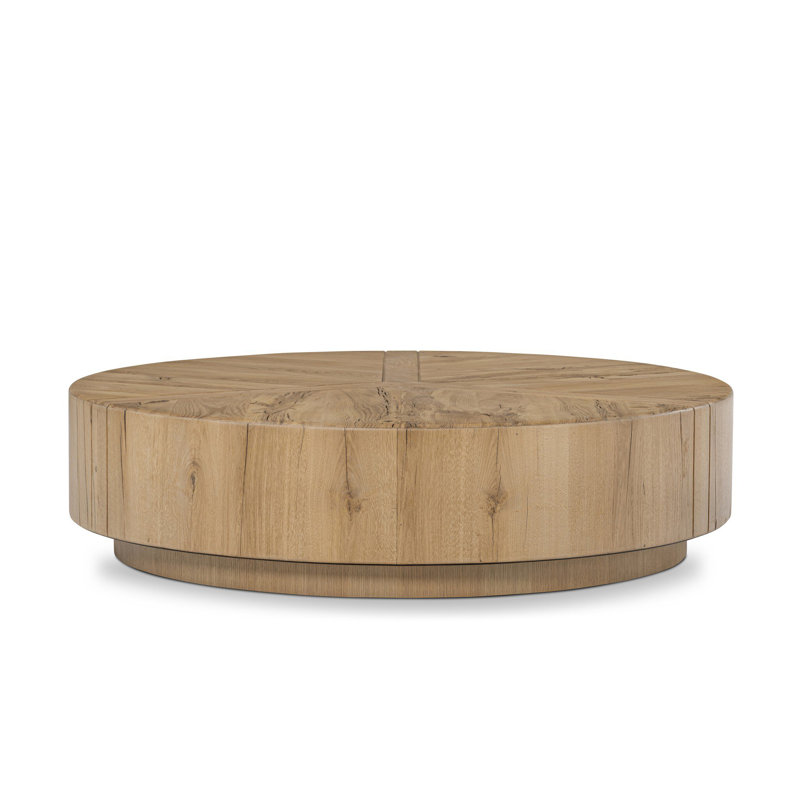 Ferida Coffee Table-Dark Espresso Reclaimed French Oak, Light Brown