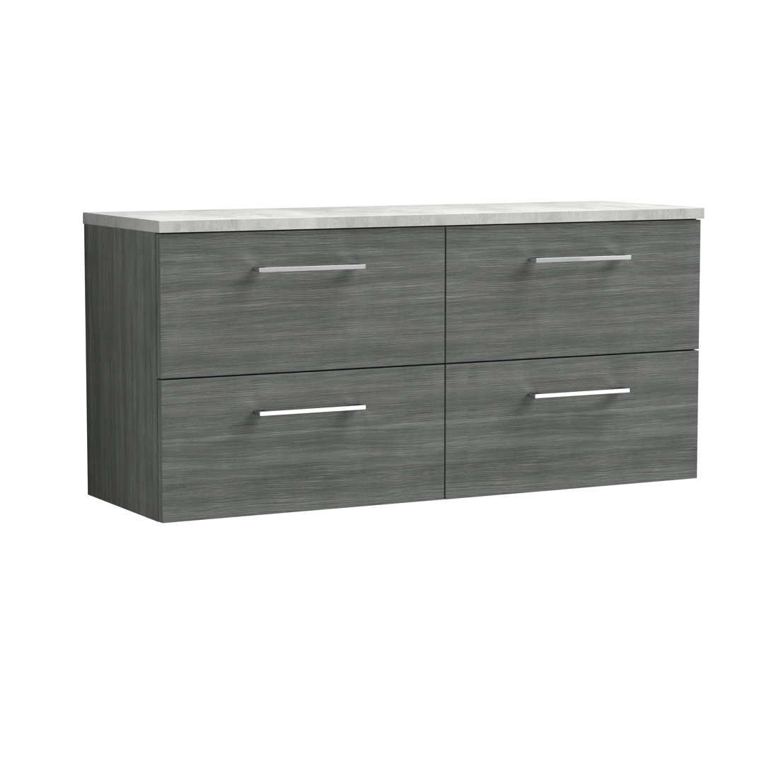 Arno 47.44cm Double Bathroom Vanity Base Only