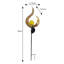 Allizon Bronze Solar Powered Integrated LED Metal Pathway Lights