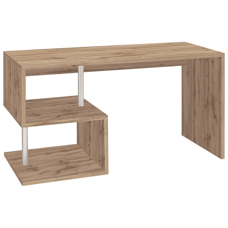 Michellemarie Commercial Use 457.2Cm W Rectangle Writing Desk, 77.5cm H x 140cm W x 60cm D