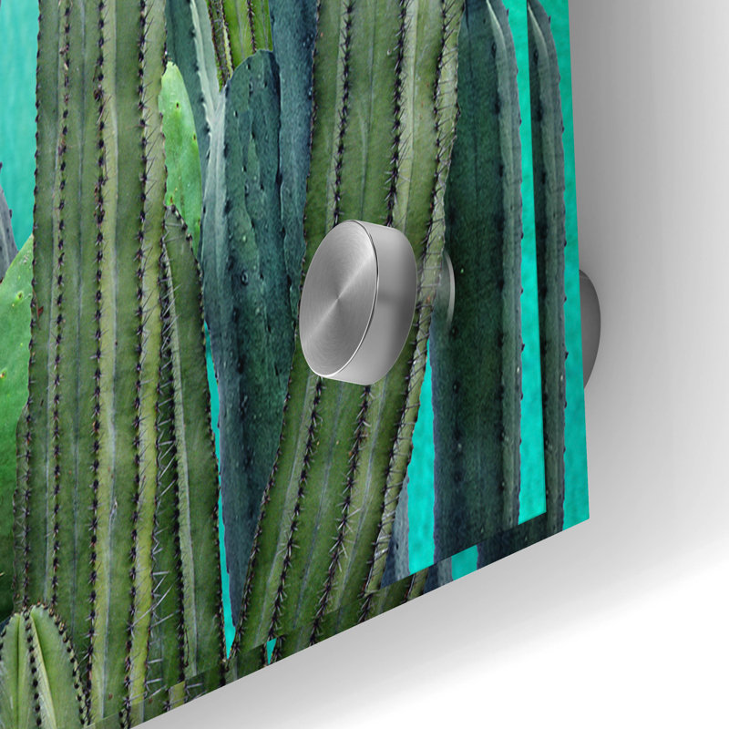 " Cactus " by Mark Ashkenazi, 24" H x 36" W x 0.2" D