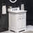 Goyette Freestanding Standard Free Standing 1 Single Vanity Bathroom Vanity With Marble Top-31593718-132881814