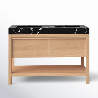 Ariane 47.54" Double Bathroom Vanity Set