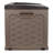 Starplast 45.7'' W 88 Gallons Water Resistant Plastic Lockable Deck Box with Wheels-14435752