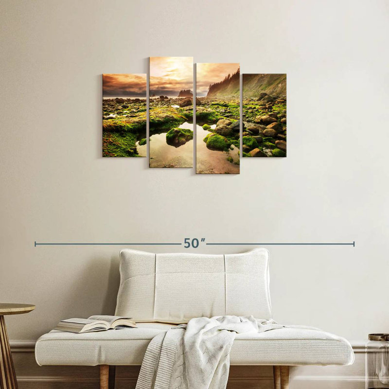 Gillard Olympic Park Mossy Rocks, 22" H x 36" W