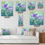 Horloge murale Bellflowers-1282944329