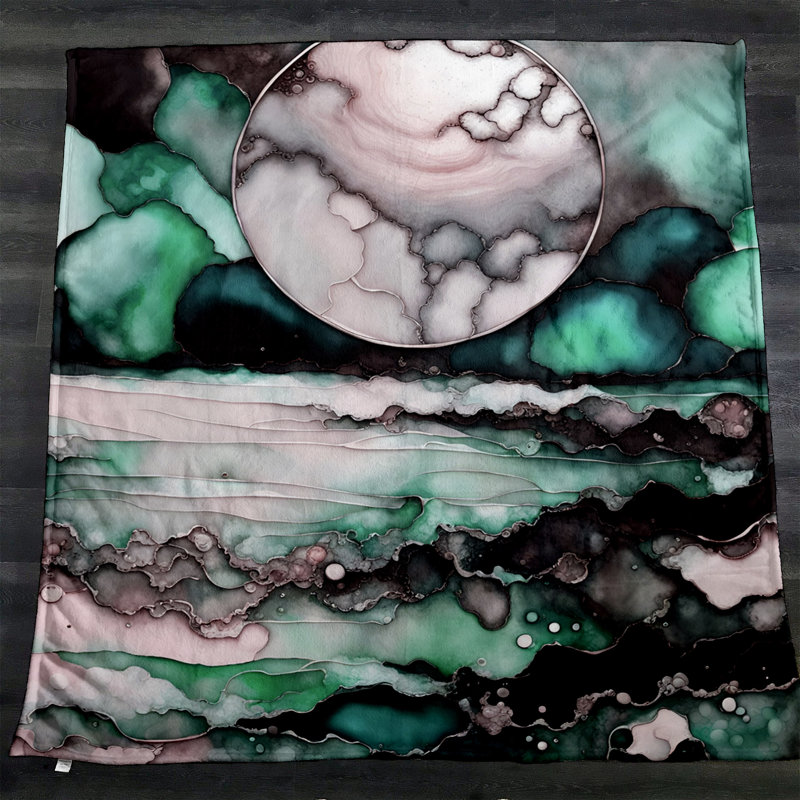 Throw Blanket, 51" W x 60" L