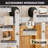 Brushed Nickel Straight Design Single Track Bypass Two Door Hardware Kit-54547701