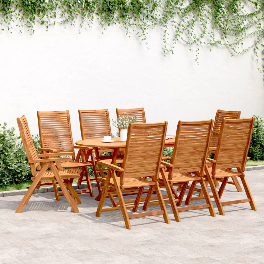 Vidaxl Garden Chairs, made of solid acacia wood