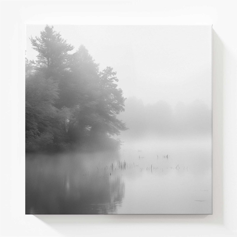 Misty Enigma Wrapped Canvas Print, Wrapped Canvas, 1, 54" H x 54" W x 1.25" D