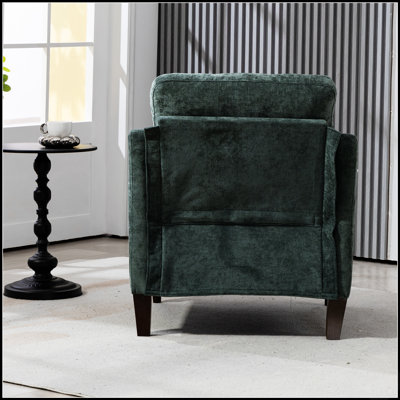 Fauteuil en chenille Accent