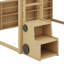Cadre de lit mezzanine en bois avec tente-1440231817-1440231823