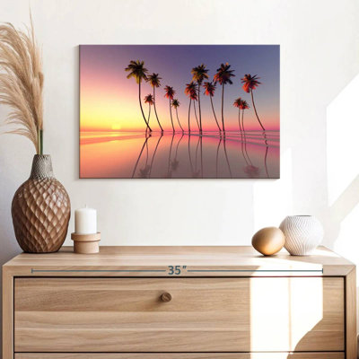 Palmiers Gillard Gradient Sunset