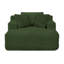Méridienne rembourrée en velours côtelé rembourré avec assise profonde Living Room-1421520367