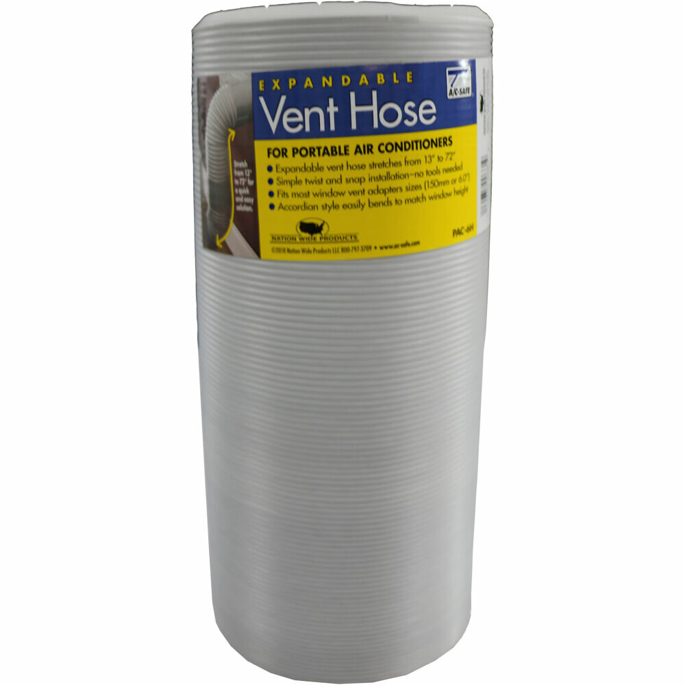 expandable vent hose for ac