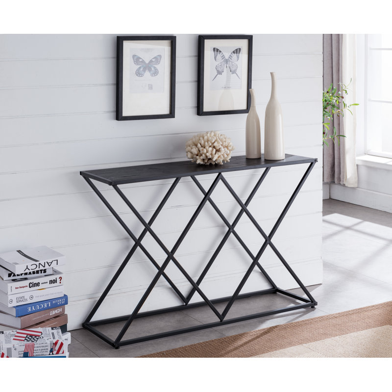 Hoeft Modern Console Sofa Table - Perfect for Entryways and Living Rooms