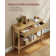 Console Table, Narrow Sofa Table, Entry Table With 2 Drawers, Boho Entryway Table, Behind Couch Table With Open Storage Shelf, Rounded Corners, For Living Room