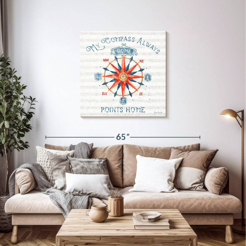 Plaque murale Khylige Nautical Life VII, H 36 po x l 36 po