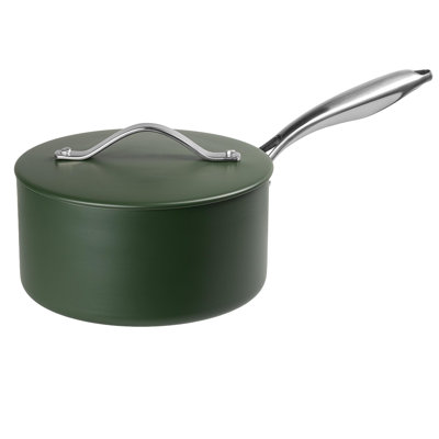 ProChef Green Ceramic-Coated Aluminium Saucepan