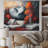 Cabin In The Woods In Winter V Polyester Tapestry-478816829
