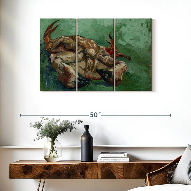 Brampt Crab On Its Back, 24" H x 38" W